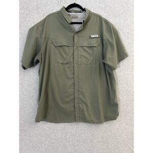 Columbia PFG XL green short sleeve top